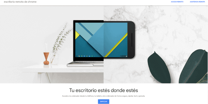 aplicaciones de teletrabajo como google remote desktop